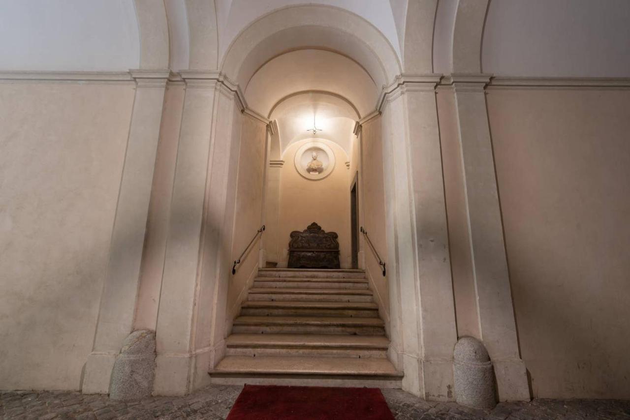 Palazzo Pamphili Lecca Di Guevara Rom Eksteriør billede
